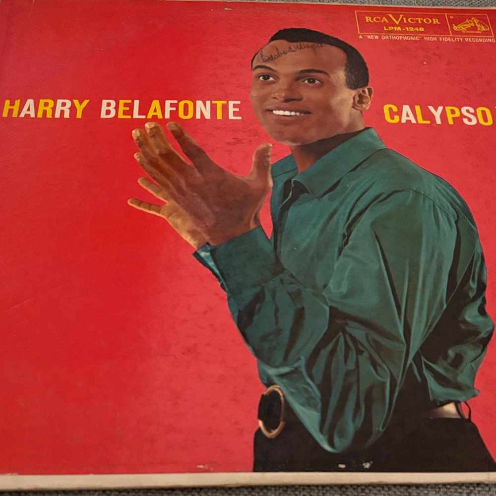 VTG Harry Belafonte Calypso Vinyl Record